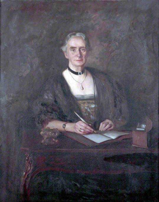 Miss Emma Georgina Holt (1862–1944) — René Le Brun Comte De L'hôpital
