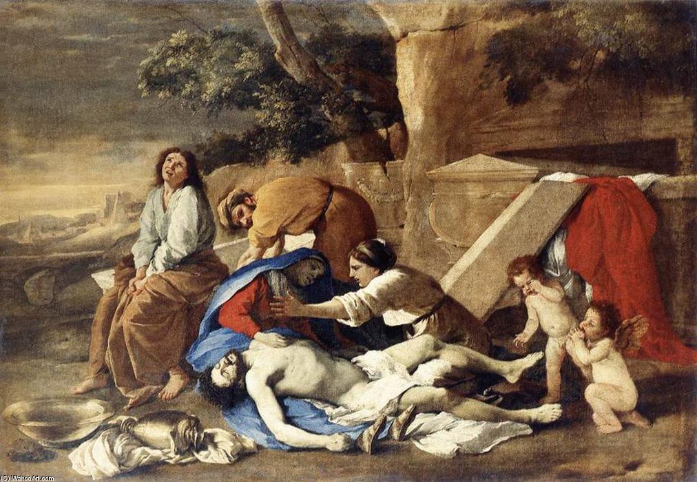 Lamentación Sobre El Cuerpo De Cristo — Nicolás Poussin