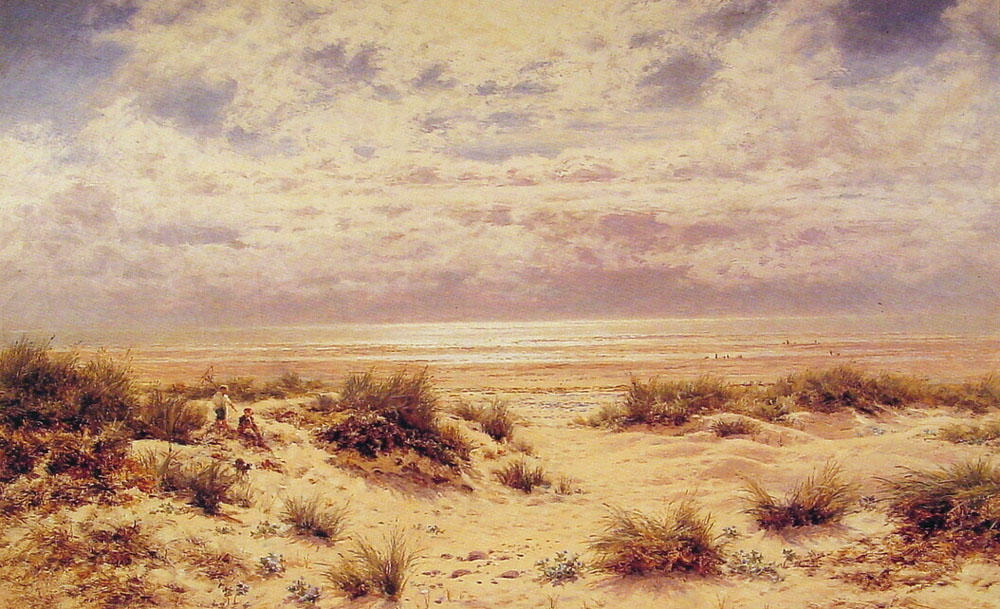 Low Tide On The South Coast — R.a Benjamin Williams Leader