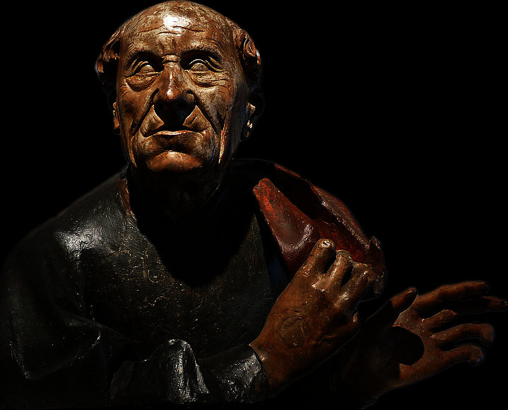Nicolas De Haguenau-buste D'homme Accoudé 2-musée De L'œuvre Notre-dame — Nikolaus Haguenauer