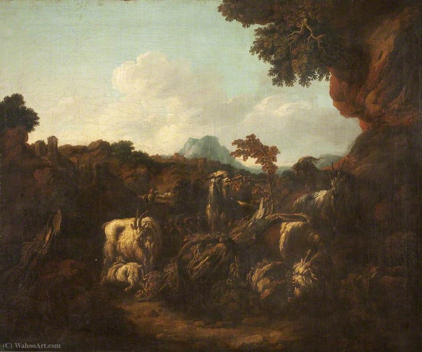 Pastoral Landscape — Philipp Peter Roos