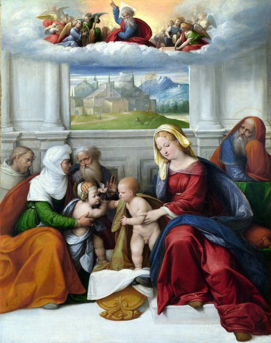 The Holy Family With Saints — Garofalo