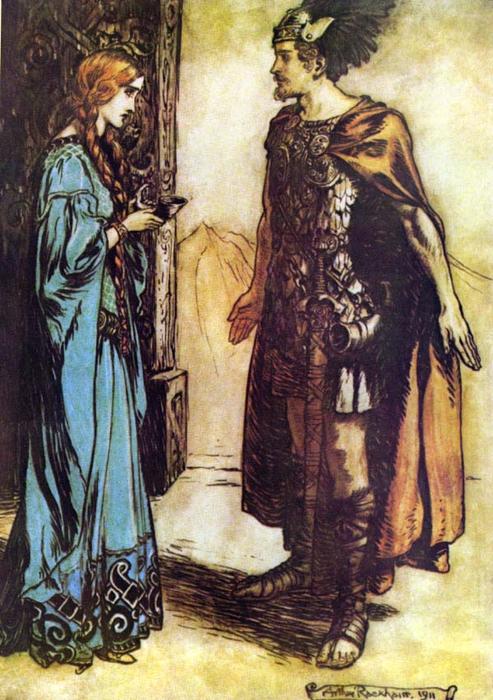 The Ring Of The Nibelung 53 — Arthur Rackham