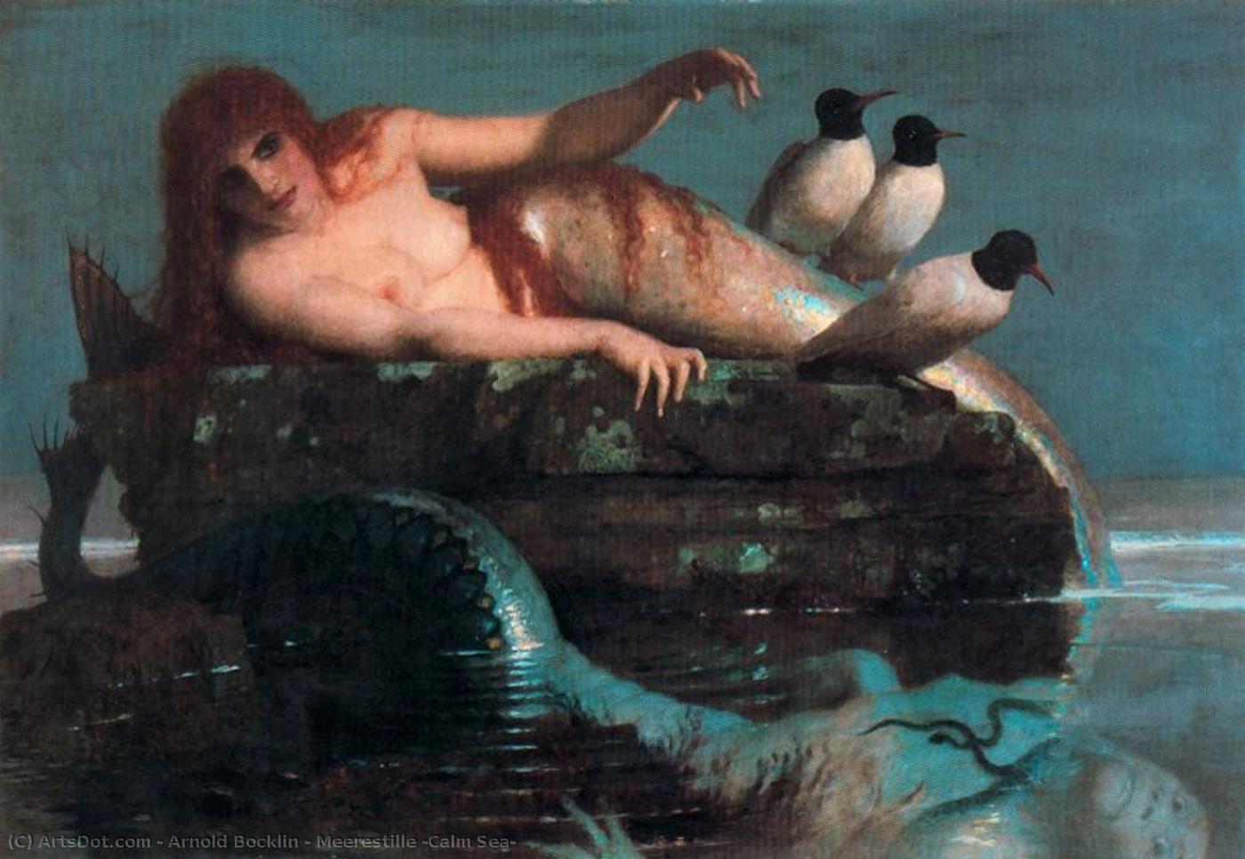 Meerestille (calm Sea) — Arnold Böcklin