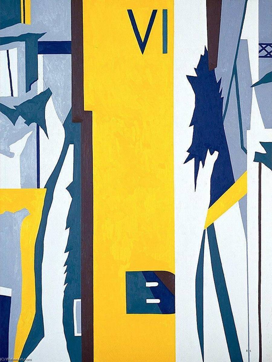 Torn Signs 2 — Ralston Crawford