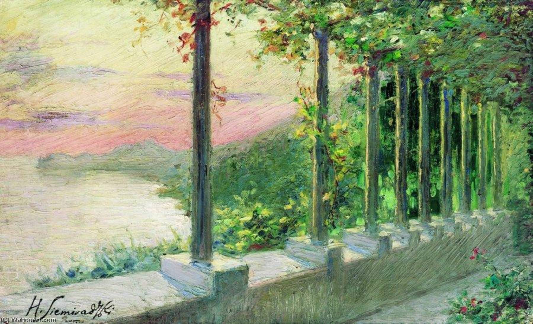 Italian Landscape — Hendryk Siemiradzki