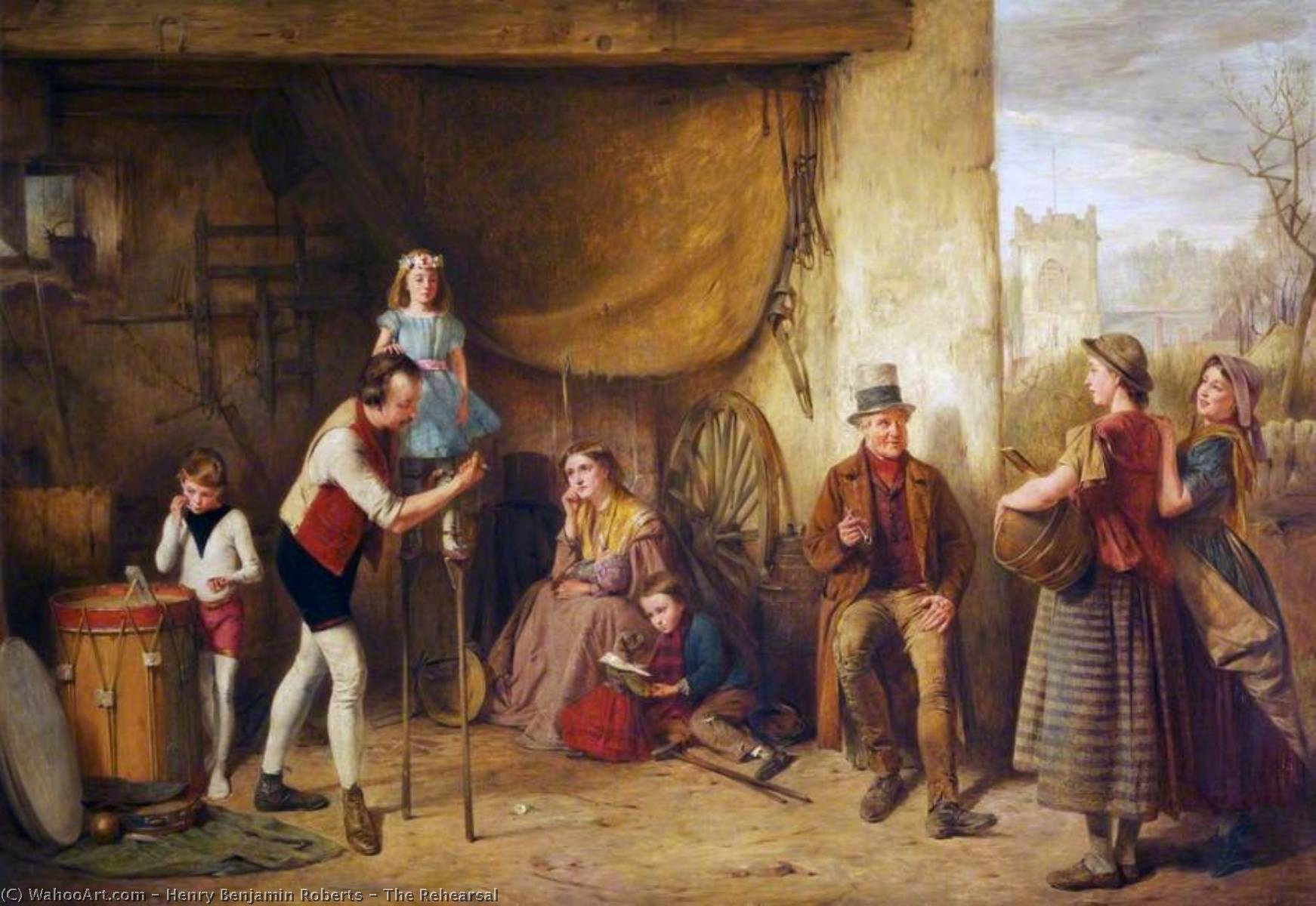 The Rehearsal — Henry Benjamin Roberts