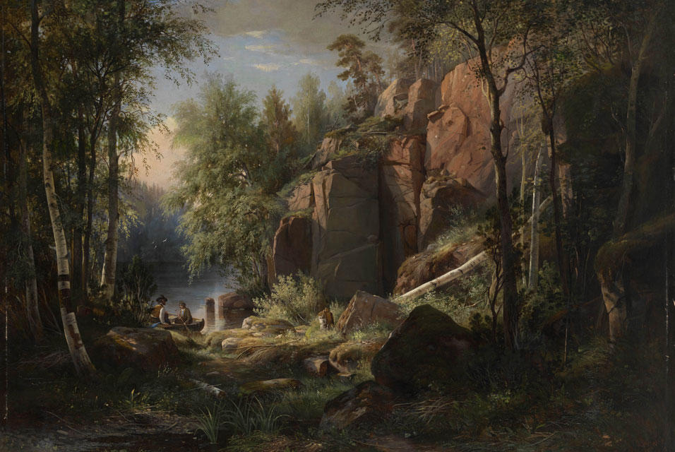 View Of Valaam Island. Kukko — Ivan Ivanovich Shishkin