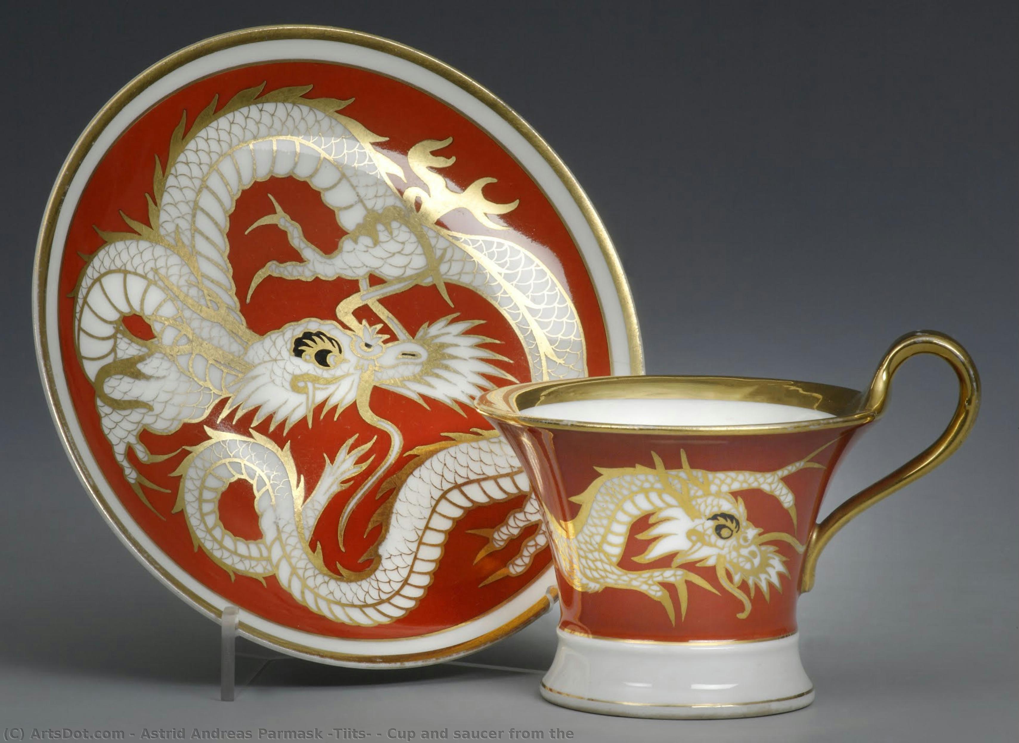 Cup And Saucer From The — Astrid Andreas Parmask (tiits)