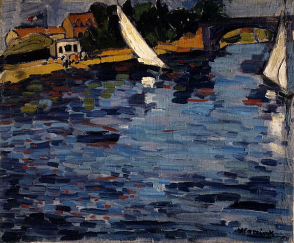 On The Banks Of The Seine — モーリス・ド・ヴラマンカン