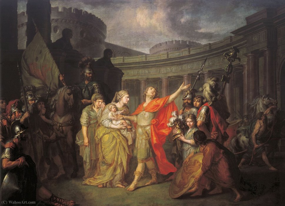 Hector And Andromache — Anton Pavlovich Losenko