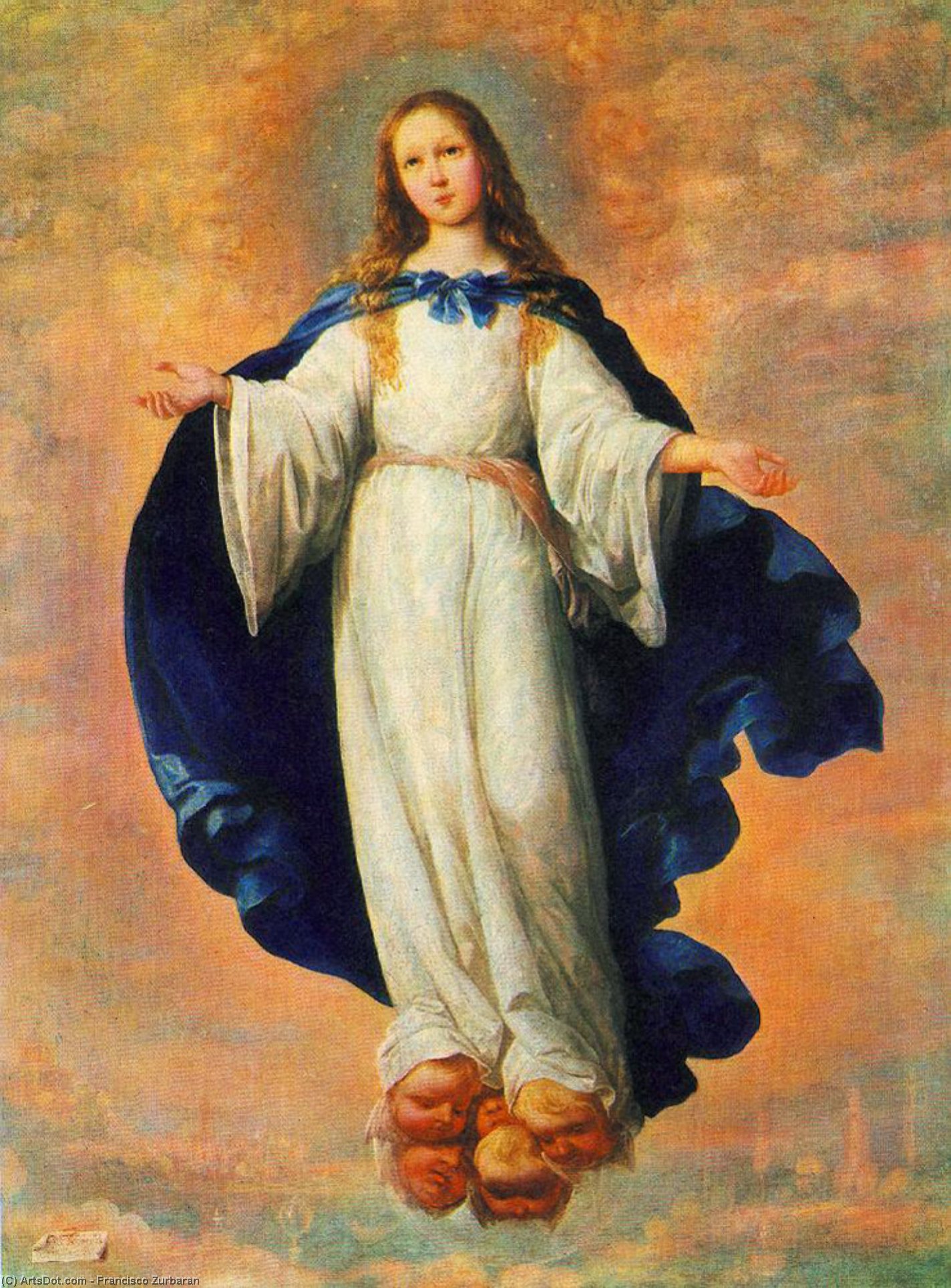 Die Unbefleckte Empfängnis — Francisco De Zurbarán
