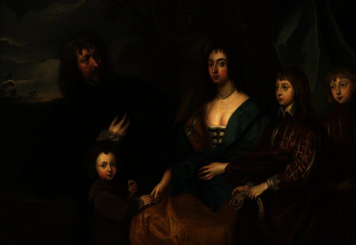 Sir Endymion Porter With His Wife And Three Sons — Sir Anthony Van Dyck