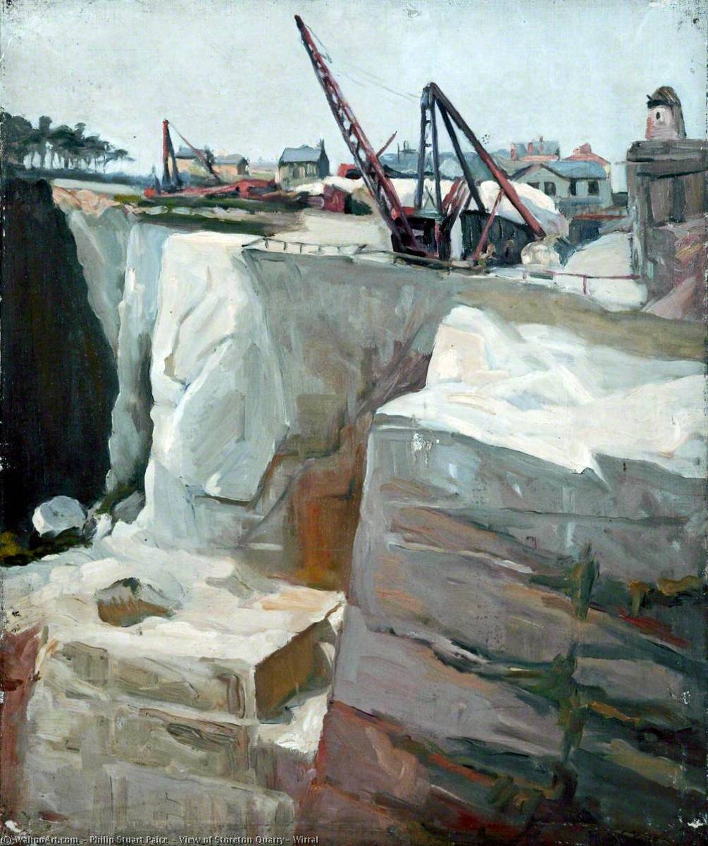 View Of Storeton Quarry, Wirral — Philip Stuart Paice