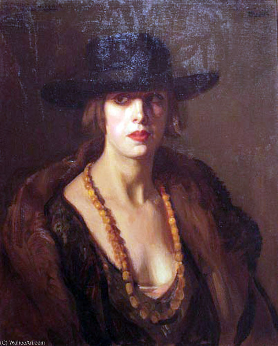 Retrato De Una Modelo — Jose Maria Lopez Mezquita