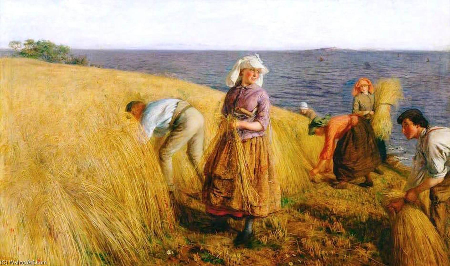 The Hairst Rig In The East Neuk, Fife — Hugh Cameron Wilson