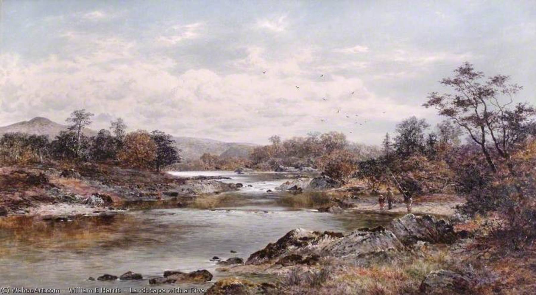 Landscape With A River — William E Harris