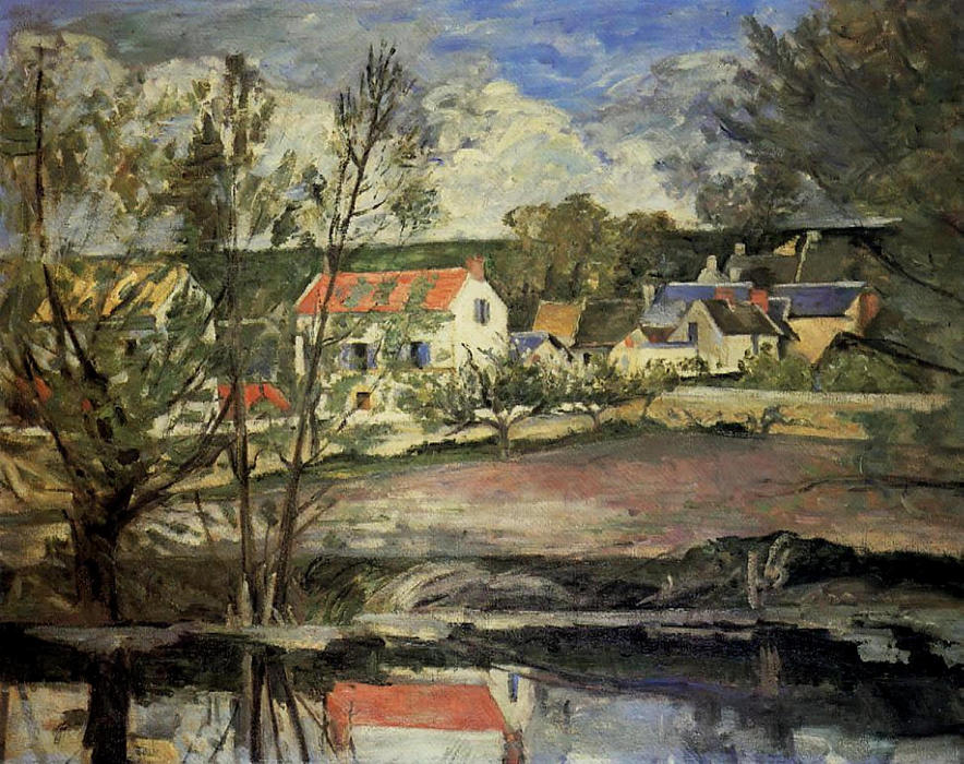 In The Oise Valley — セザンヌ