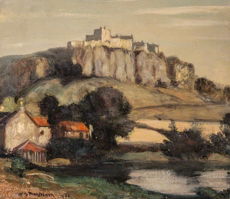 A Castle On A Cliff — William York Macgregor
