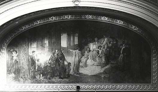 Wisconsin In The Past And Present, (painting) — Edwin Howlan