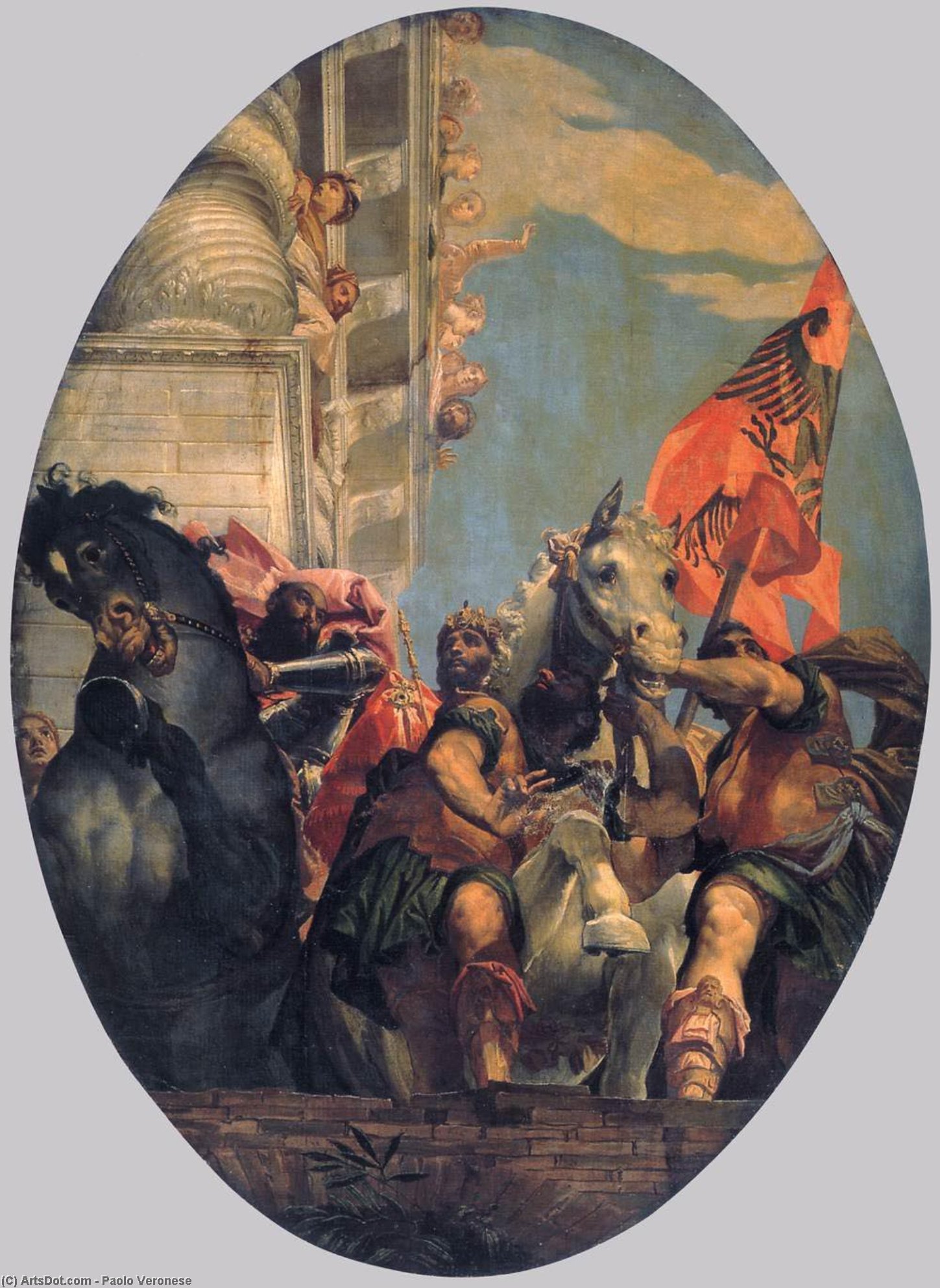 El Triunfo De Mordecai — Paolo Veronese