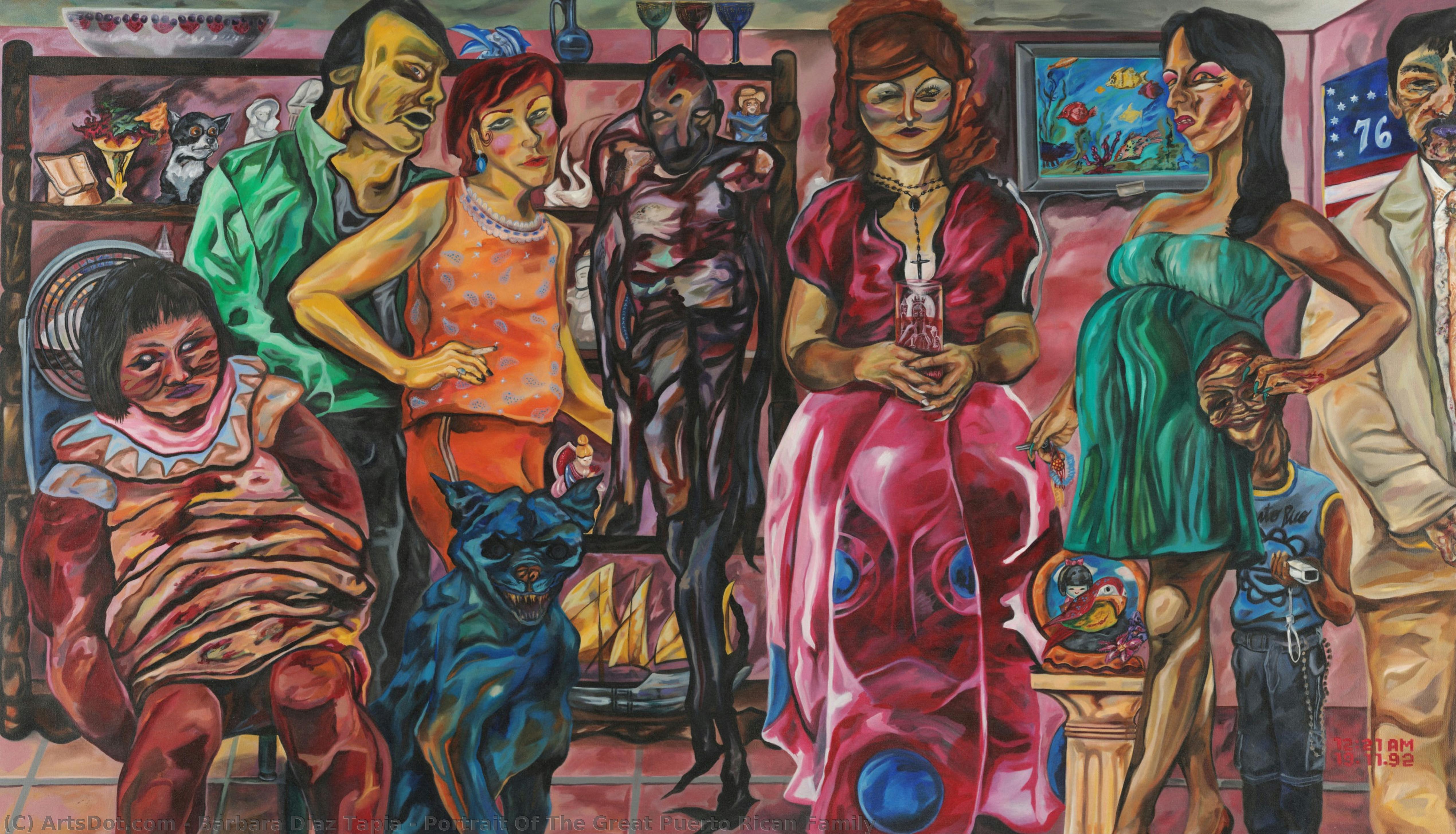 Portrait Of The Great Puerto Rican Family — Bárbara Díaz Tapia