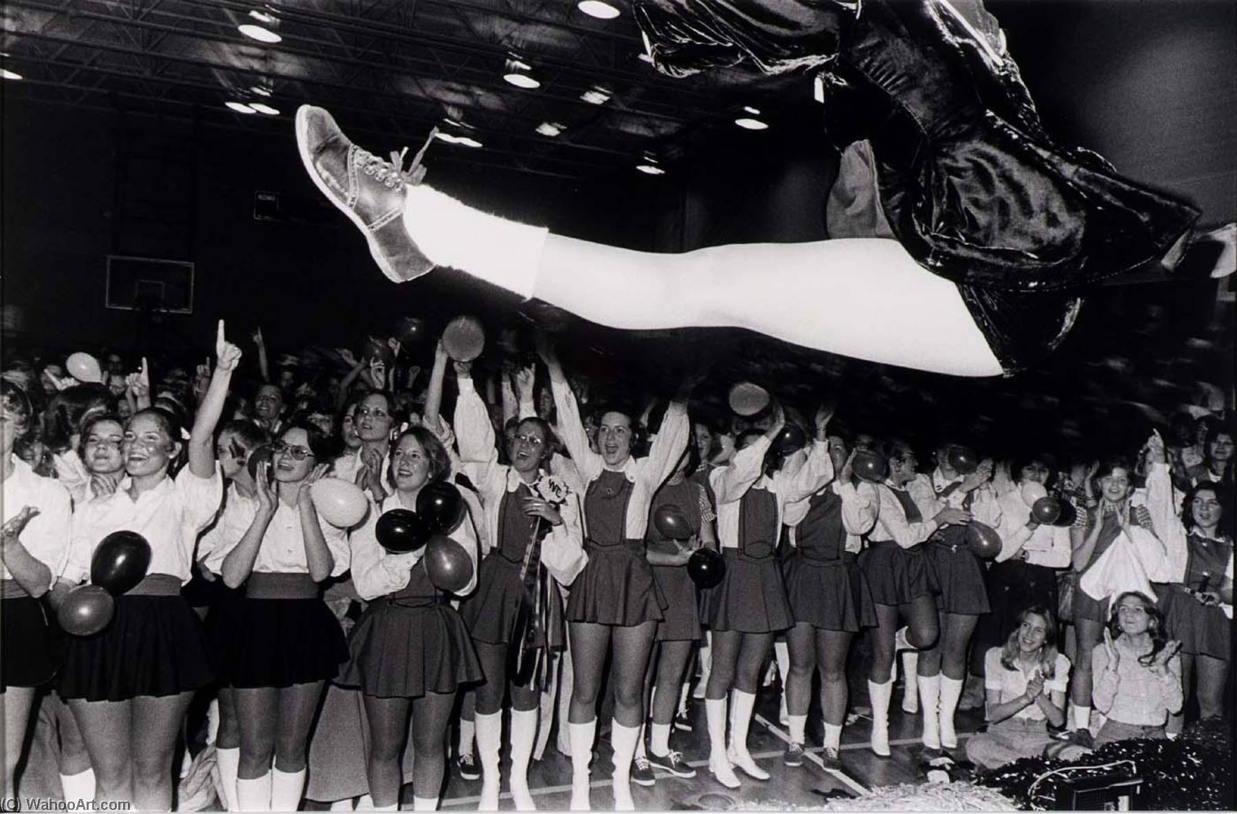 Churchill High School Pep Rally — Geoff Winningham