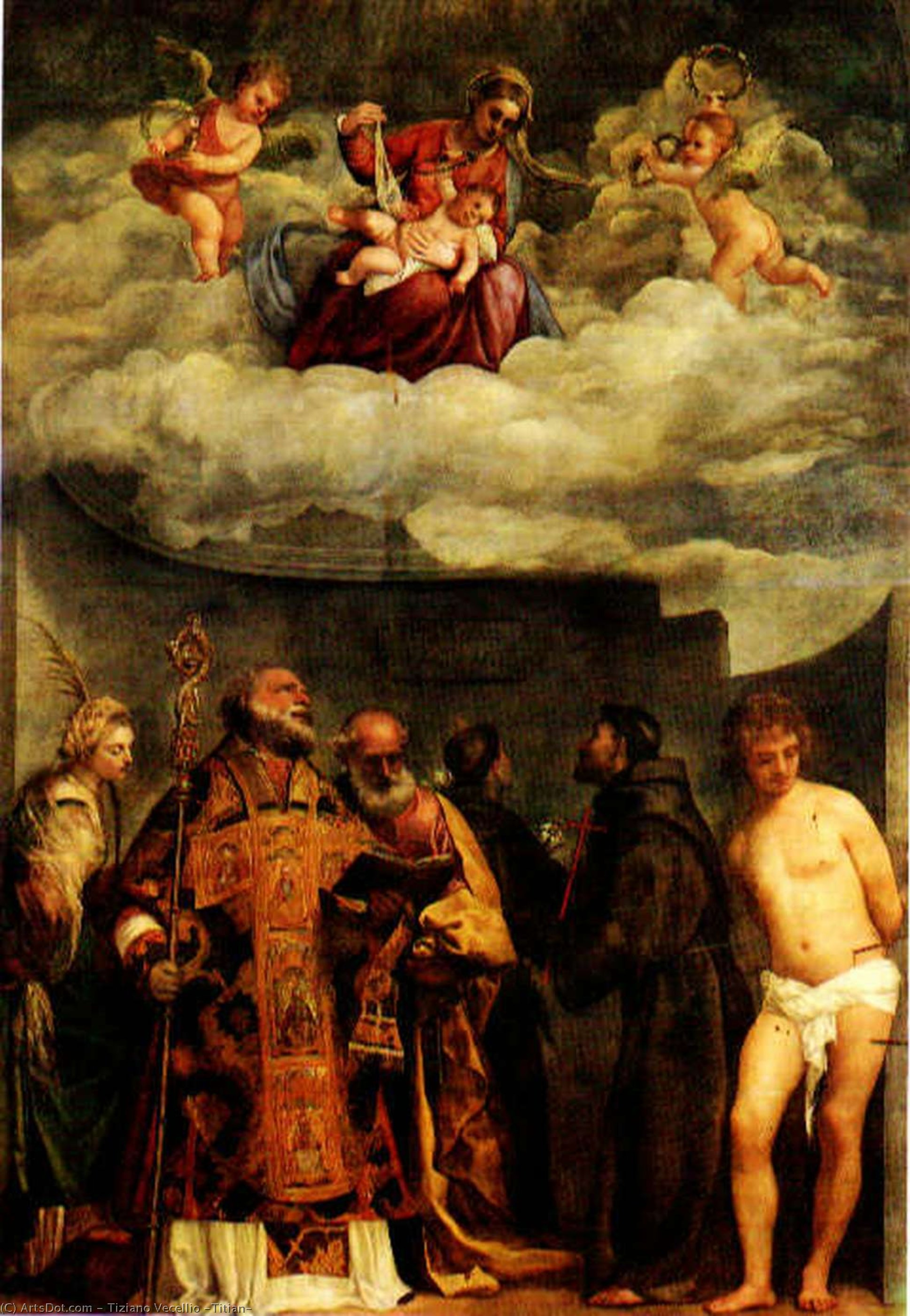 Madonna Of Frari, Ca Vatican Museum — Tizian