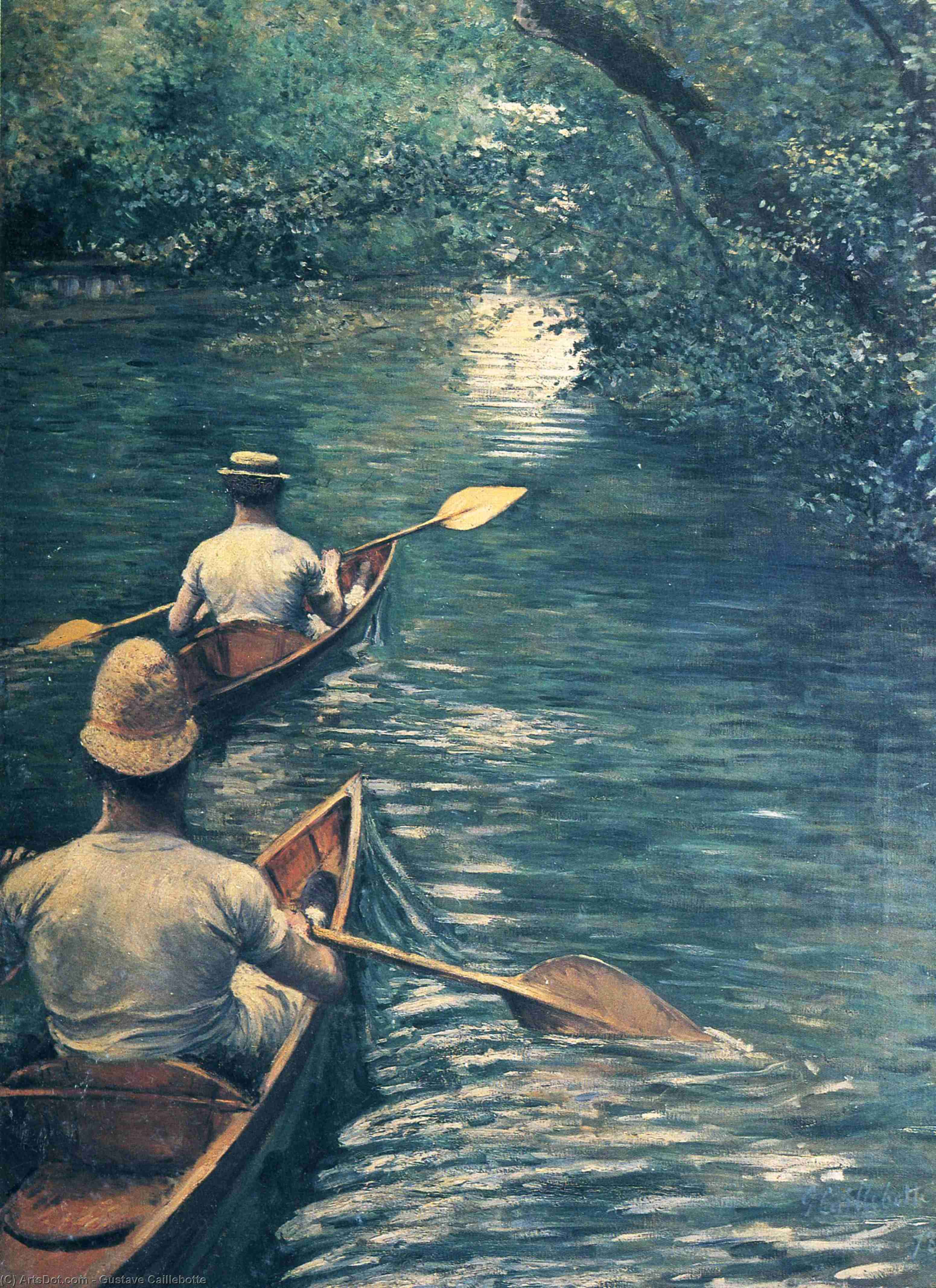 The Canoes — Густав Кайботт