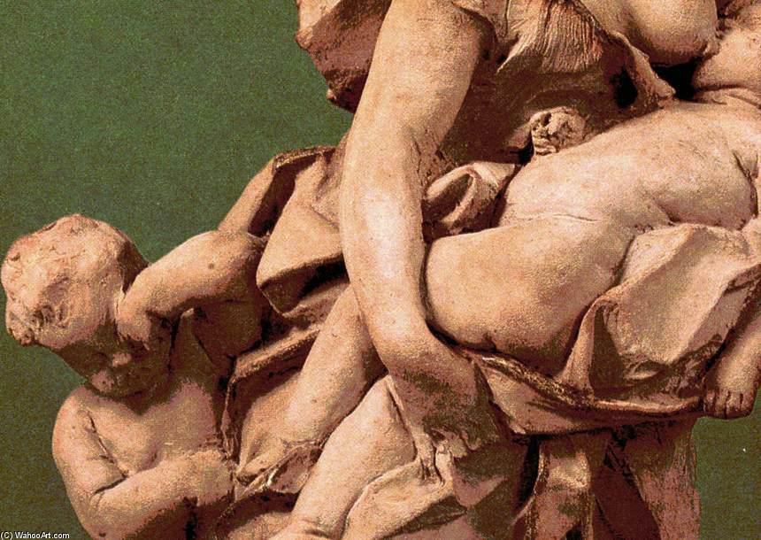 Charity With Four Children (detail) — Gian Lorenzo Bernini
