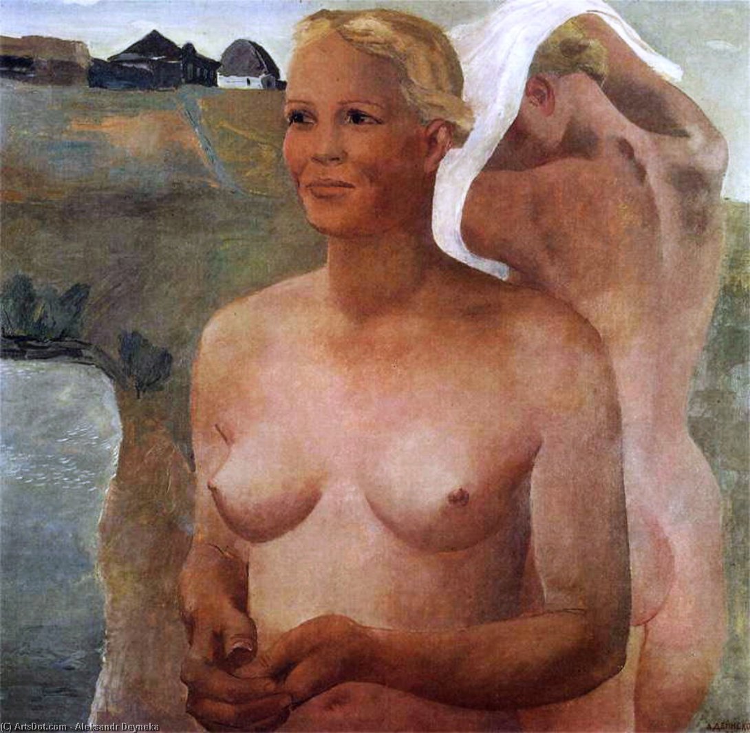 Bathers Girls — Александар Дејнека