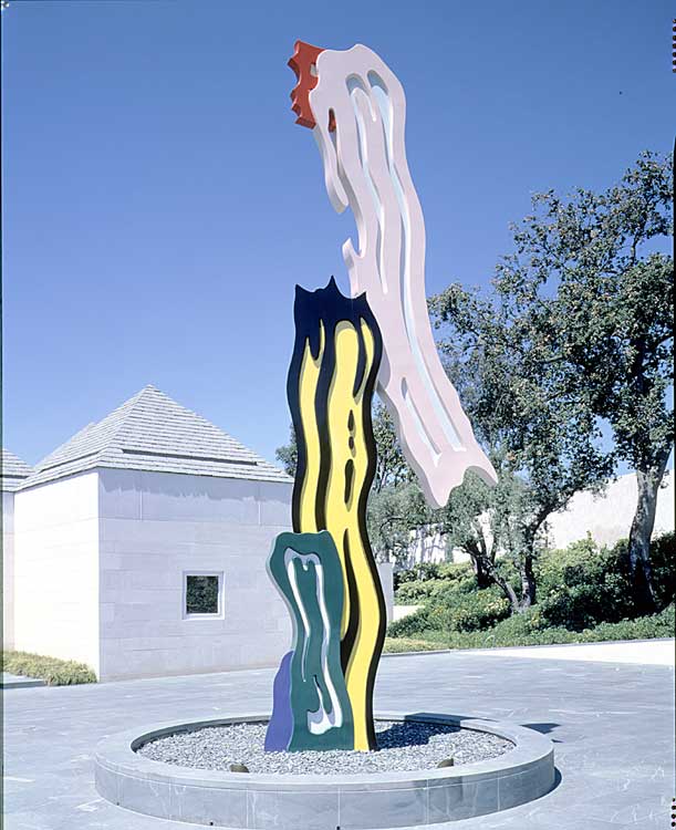 Escultura Brocha Knapp — Roy Lichtenstein