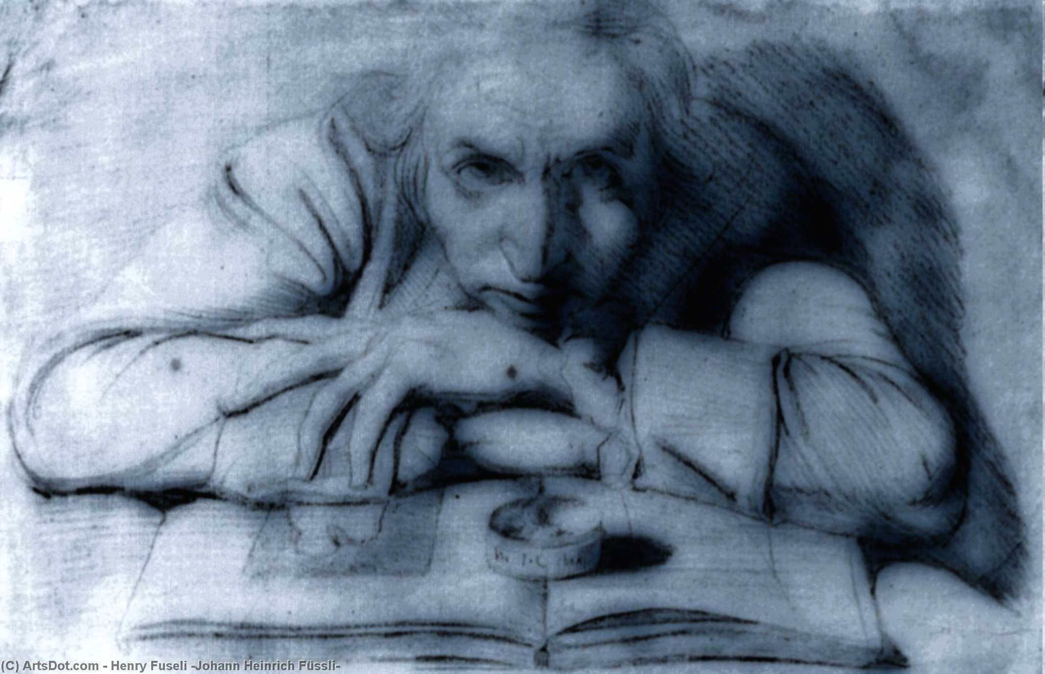 Self-portrait — Johann Heinrich Füssli