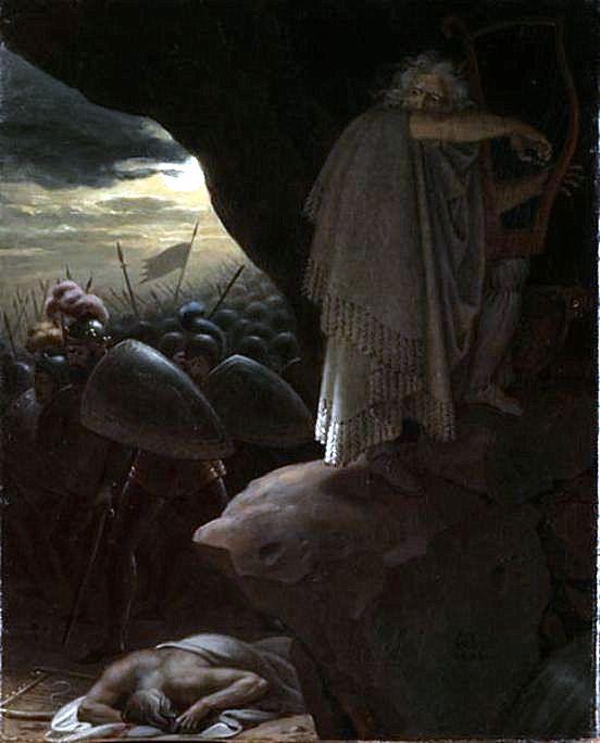 Die Letzte Bardin Walens — Anne-louis Girodet