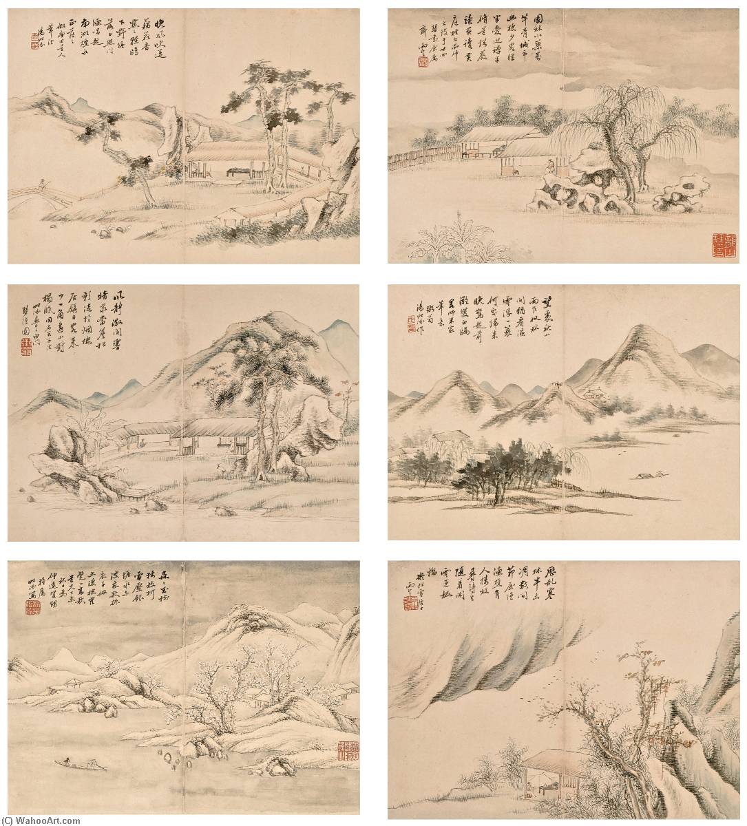 Landscapes — Tang Yifen