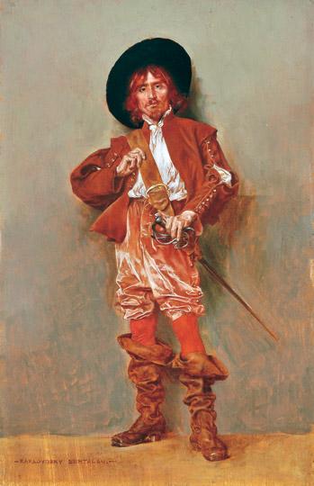 Knight From The Period Of Louis Xiv — Bertalan Karlovszky
