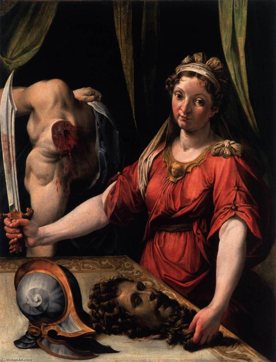 Judith With The Head Of Holofernes — Lorenzo Sabatini