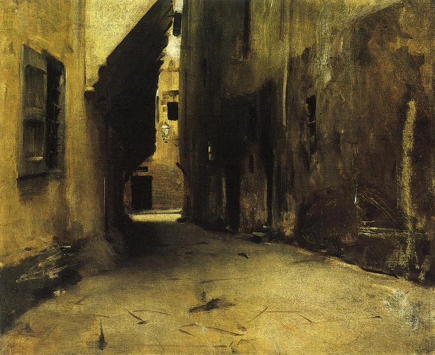 A Street In Venice 1 — John Singer Sargent