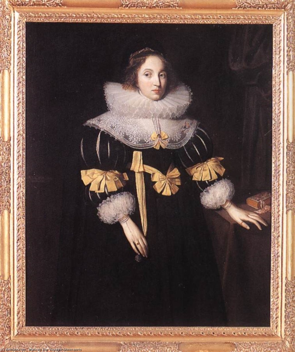 Portrait Of Lady Anne Ruhout — Маркус Герартс Млађи