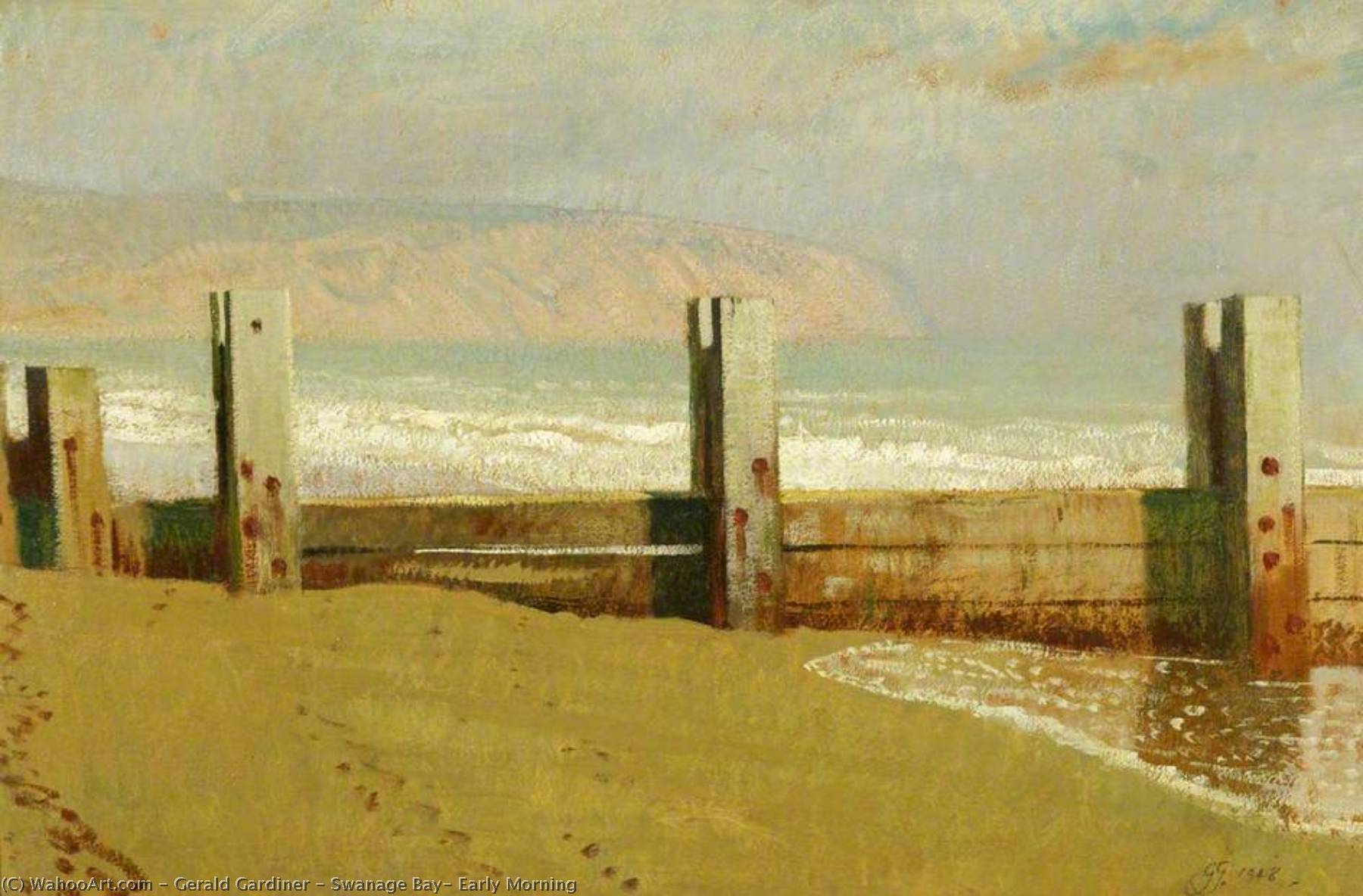 Swanage Bay, Early Morning — Gerald Gardiner