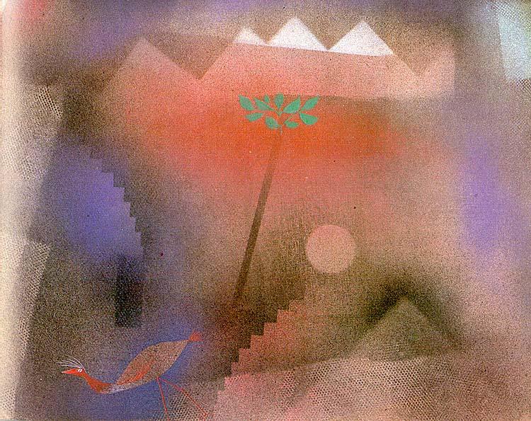 Bird Wandering Off — Paul Klee