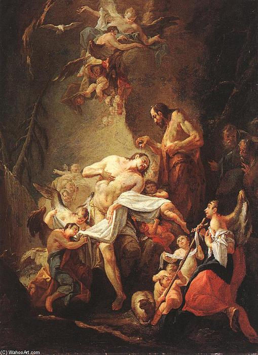 Baptism Of Christ — Joseph Ignaz Mildorfer