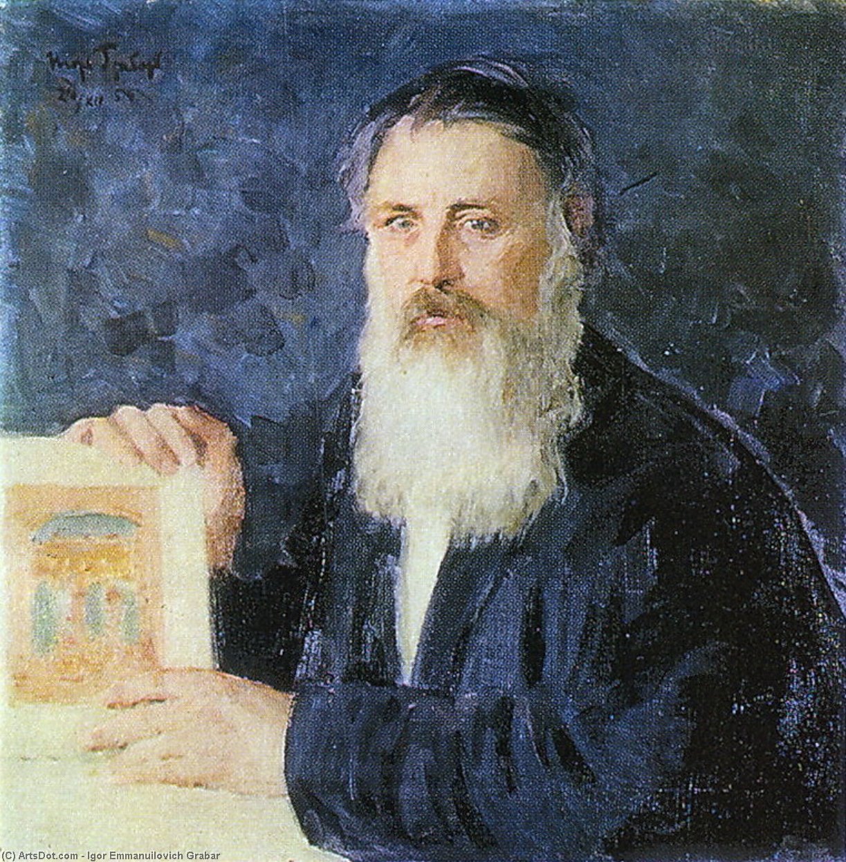Portrait Of S.churakov — Igor Emmanuilovich Grabar