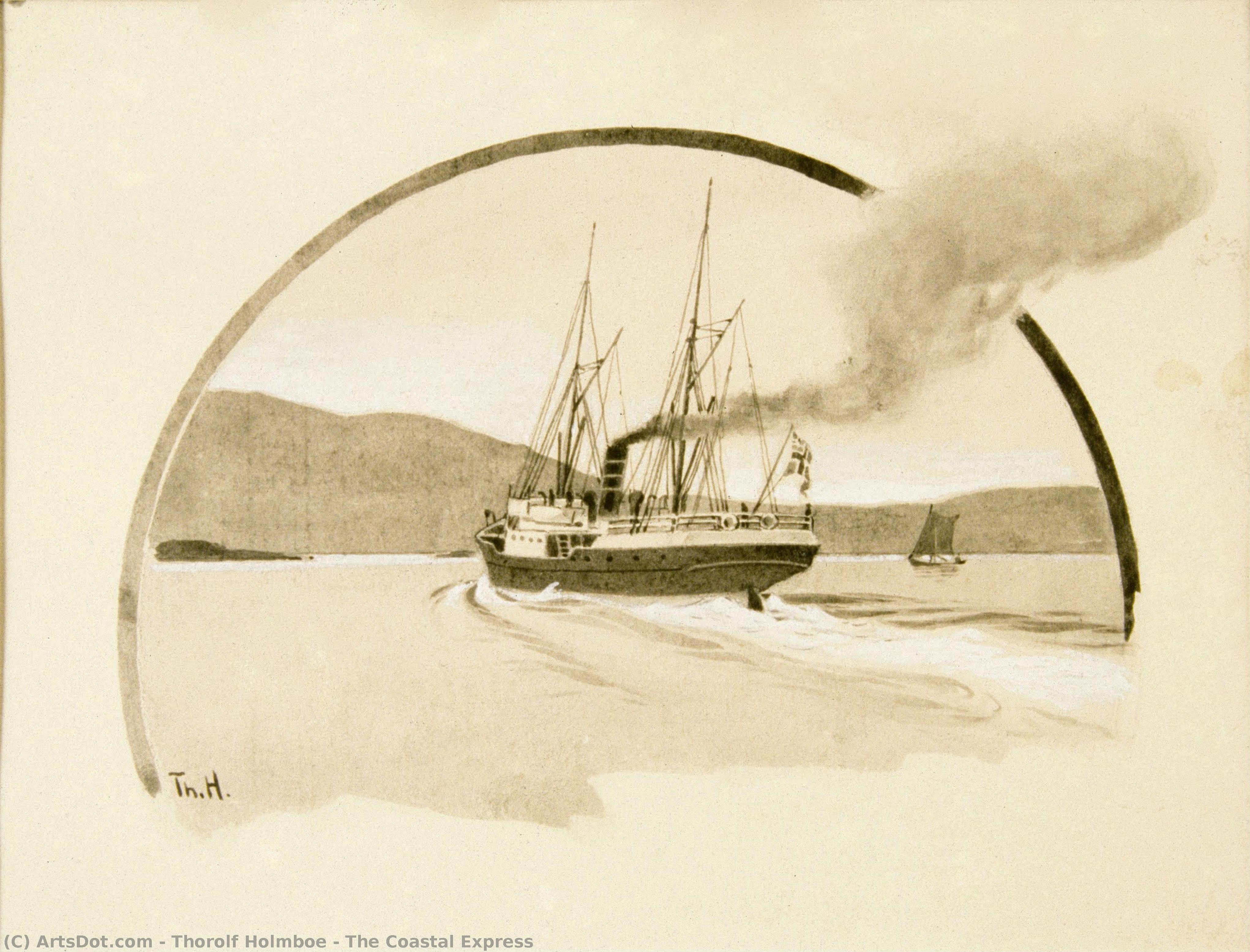The Coastal Express — Thorolf Holmboe