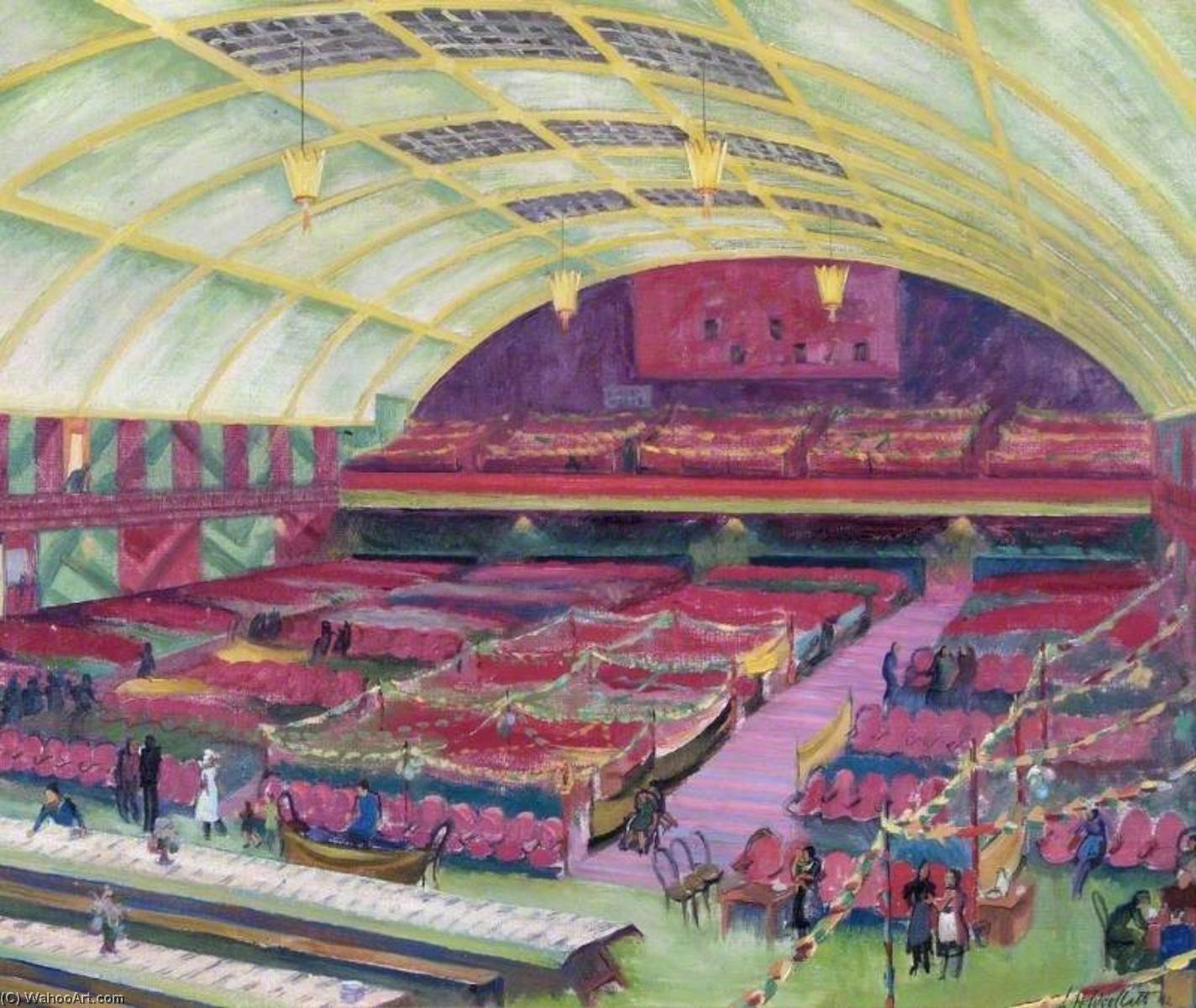 Interior Of The Botley Cinema, Oxford, 25 December 1940 — Leighton Hall Woollatt