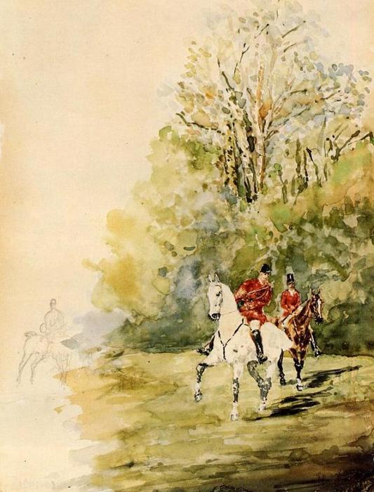 Hunting — Henri De Toulouse-lautrec