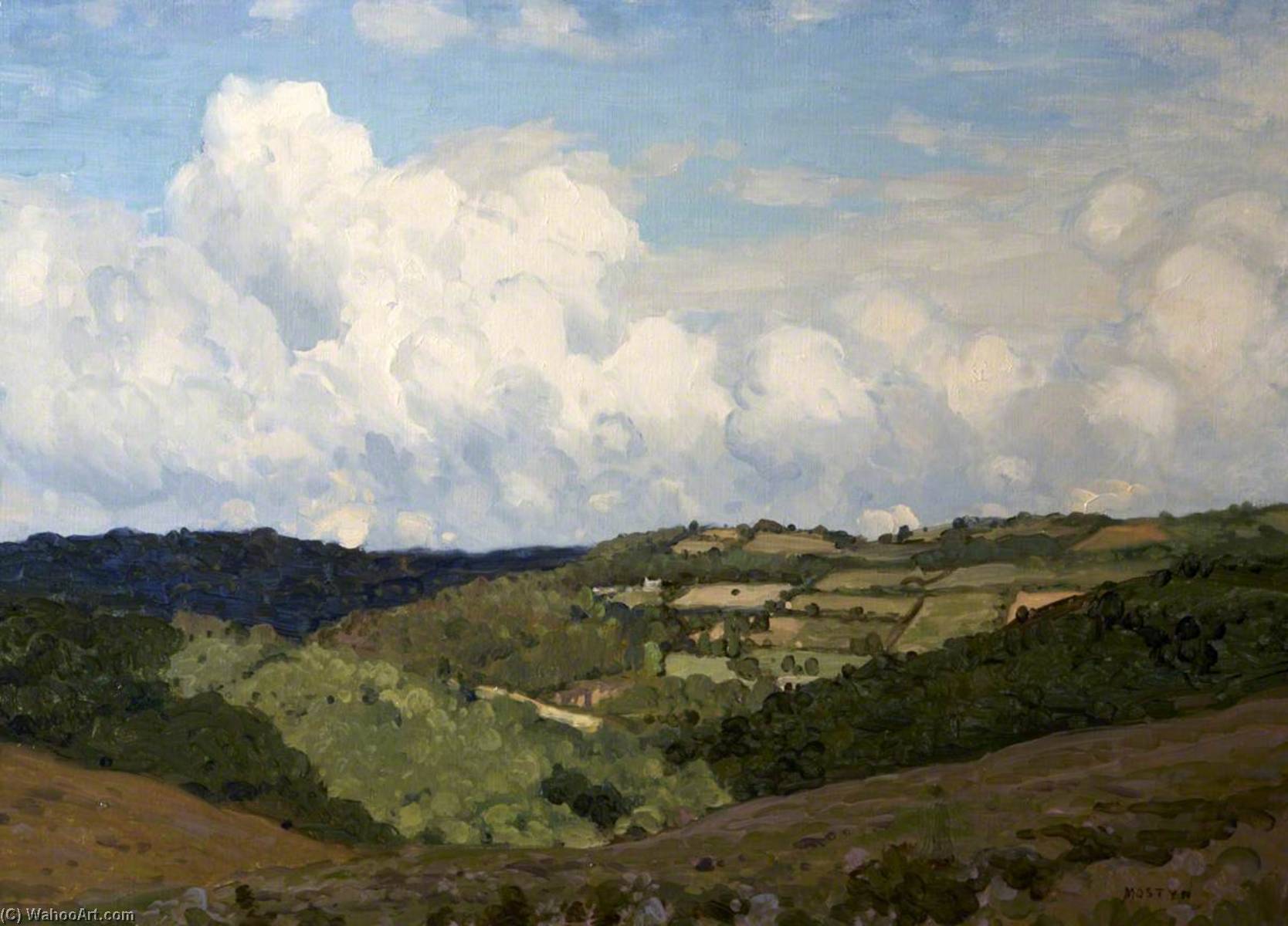 Moors Near Dartmeet — Thomas Edwin Mostyn
