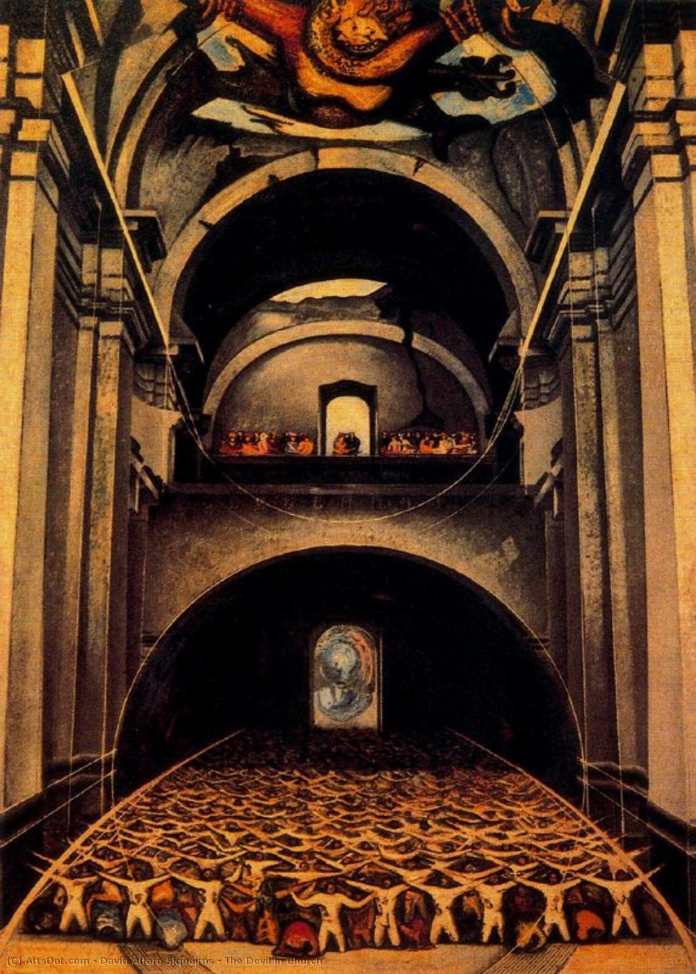 The Devil In Church — Давид Альфаро Сикеирос