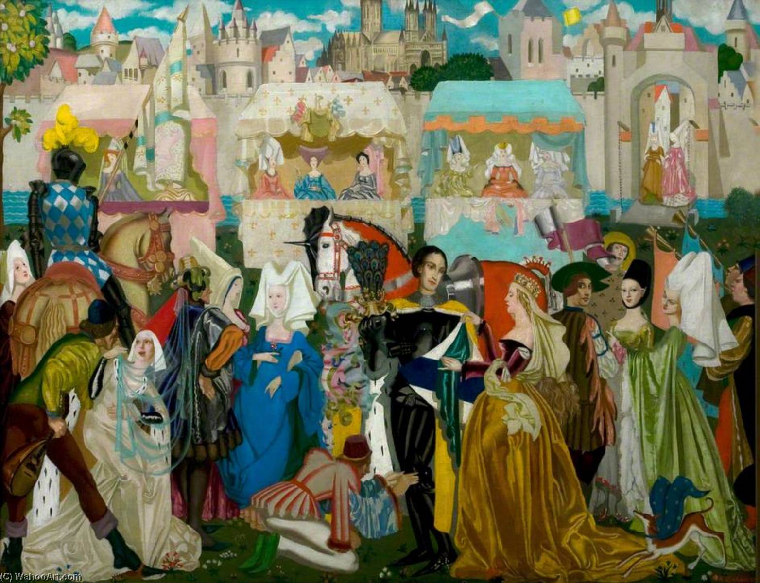 Mediaeval Lincoln — Anna Katrina Zinkeisen