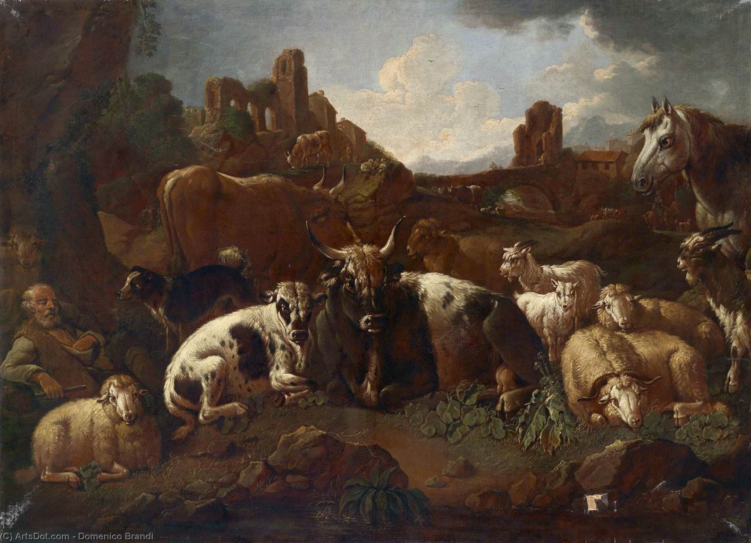 Southern Landscape — Domenico Brandi
